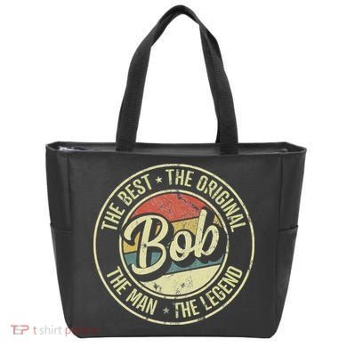 Bob Personal Name First Name Retro Bob Tote Bag