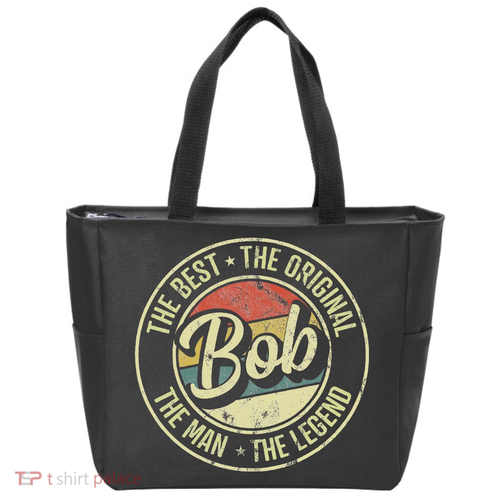 Bob Personal Name First Name Retro Bob Tote Bag