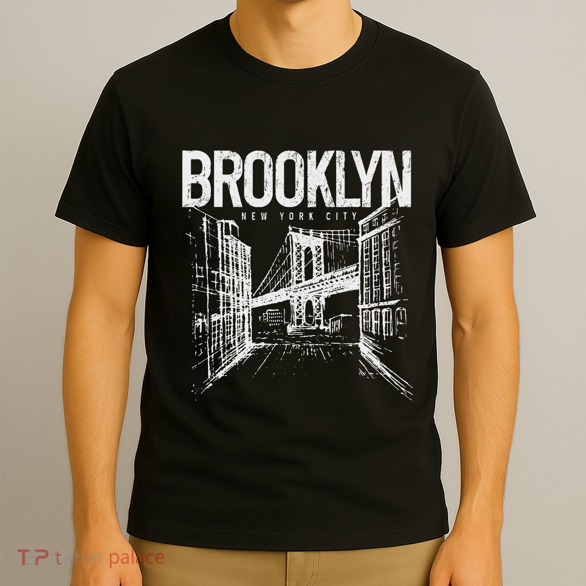 Brooklyn Pride Nyc New York City Ny Brooklyn Bridge T-Shirt