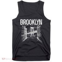 Brooklyn Pride Nyc New York City Ny Brooklyn Bridge Tank Top thumb 0