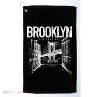 Brooklyn Pride Nyc New York City Ny Brooklyn Bridge Golf Towel thumb 0