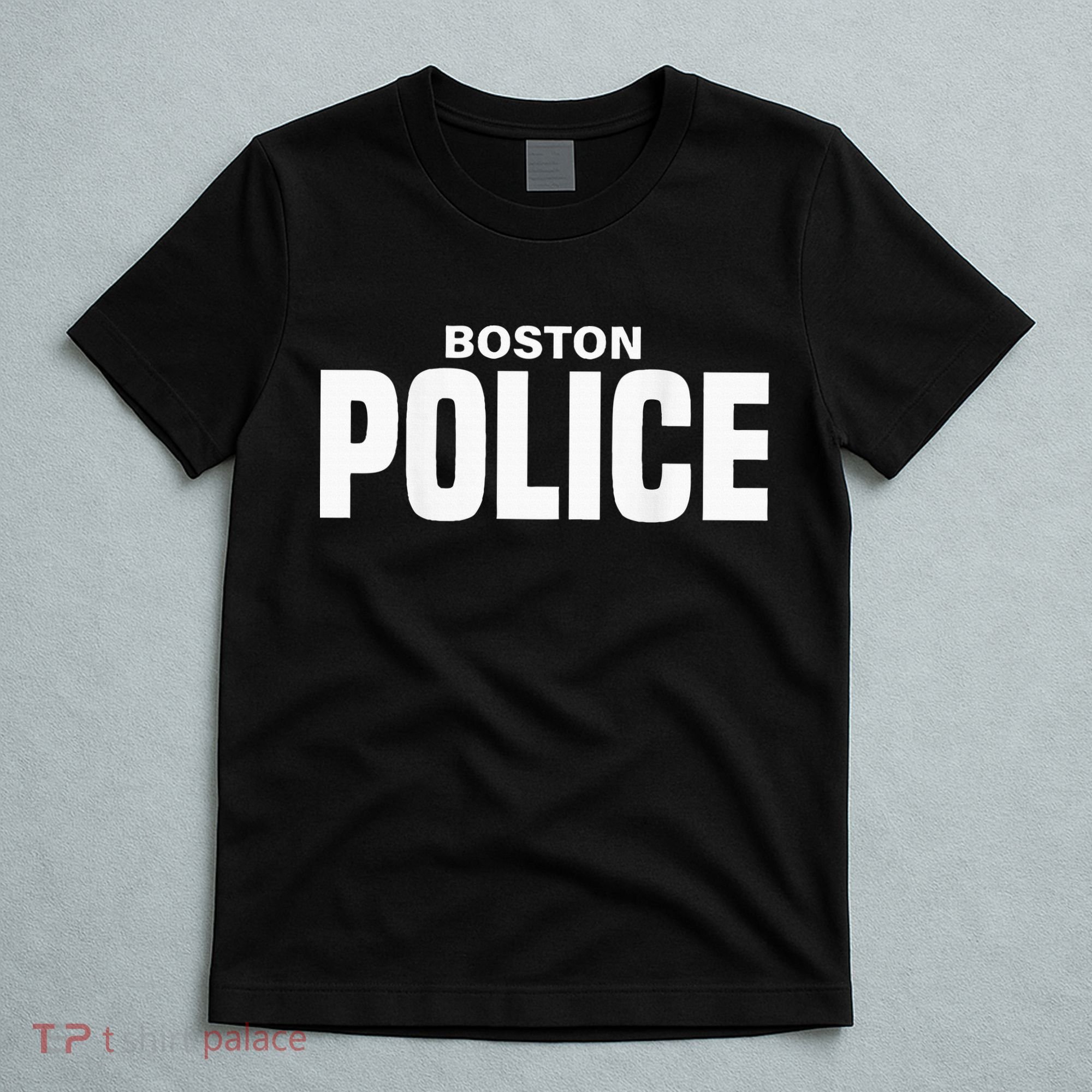 Boston Police Officer Massachusetts Policeman Duty T-Shirt