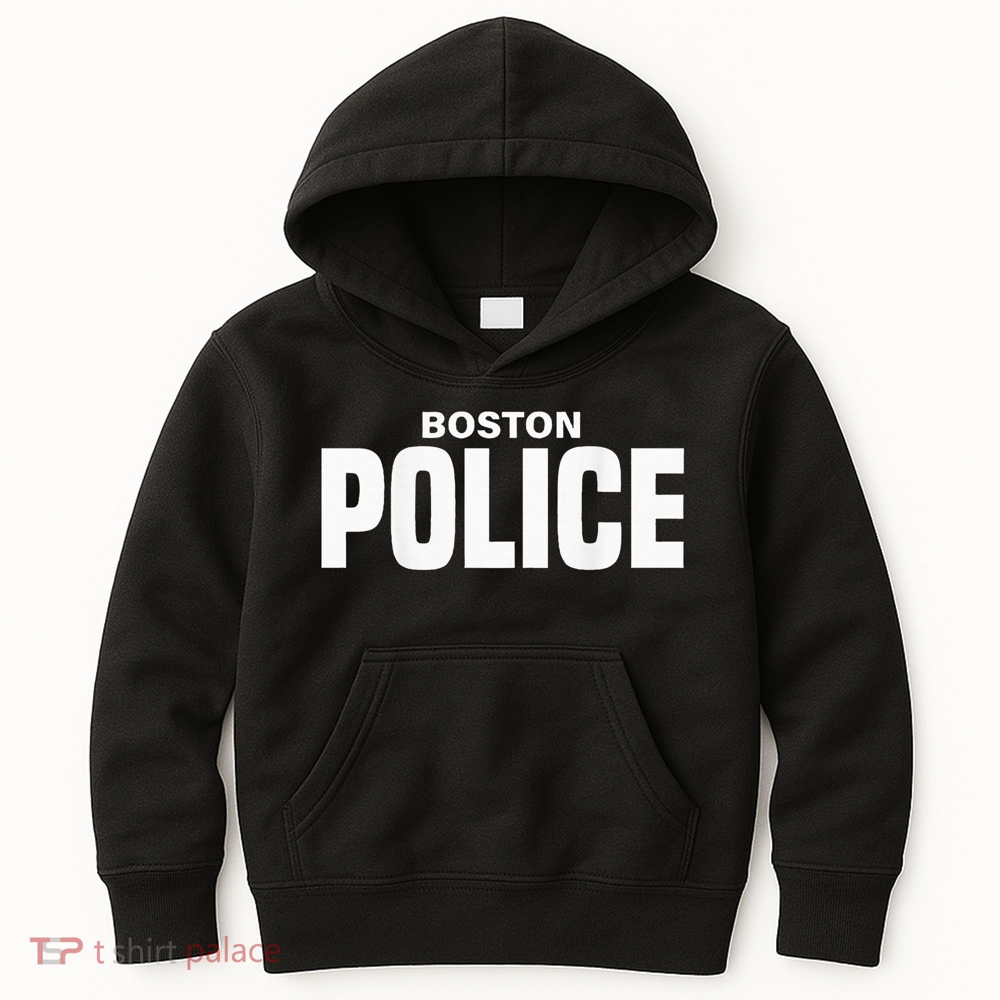 Boston Police Officer Massachusetts Policeman Duty Kids Hoodie