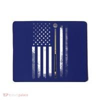 Billiards Pool Player Table USA US American Flag Mousepad thumb 0