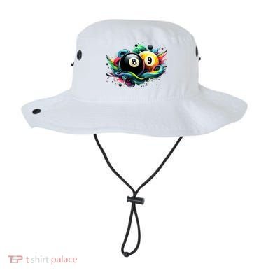 Billiards Pool Player 8 Ball 9 Ball Paint Art Billiard Balls Bucket Hat