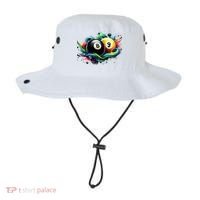 Billiards Pool Player 8 Ball 9 Ball Paint Art Billiard Balls Bucket Hat thumb 0