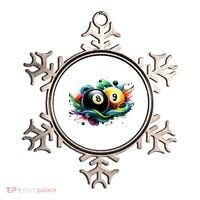 Billiards Pool Player 8 Ball 9 Ball Paint Art Billiard Balls Ornament thumb 0