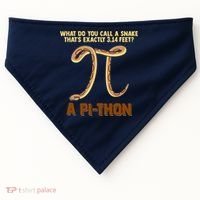 Ball Python Pi Snake Pet Owner Animal Gift USA-Made Doggie Bandana thumb 0