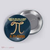 Ball Python Pi Snake Pet Owner Animal Gift Button thumb 0