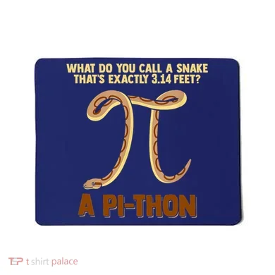 Ball Python Pi Snake Pet Owner Animal Gift Mousepad