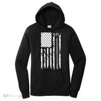 Billiards Pool Player Snooker Game US Flag Billiards Dad Gift For Father’s Day Women's Hoodie thumb 0