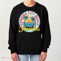 Beach Please Panama City Beach Florida Beach Spring Break Gift Women's Sweatshirt thumb 0
