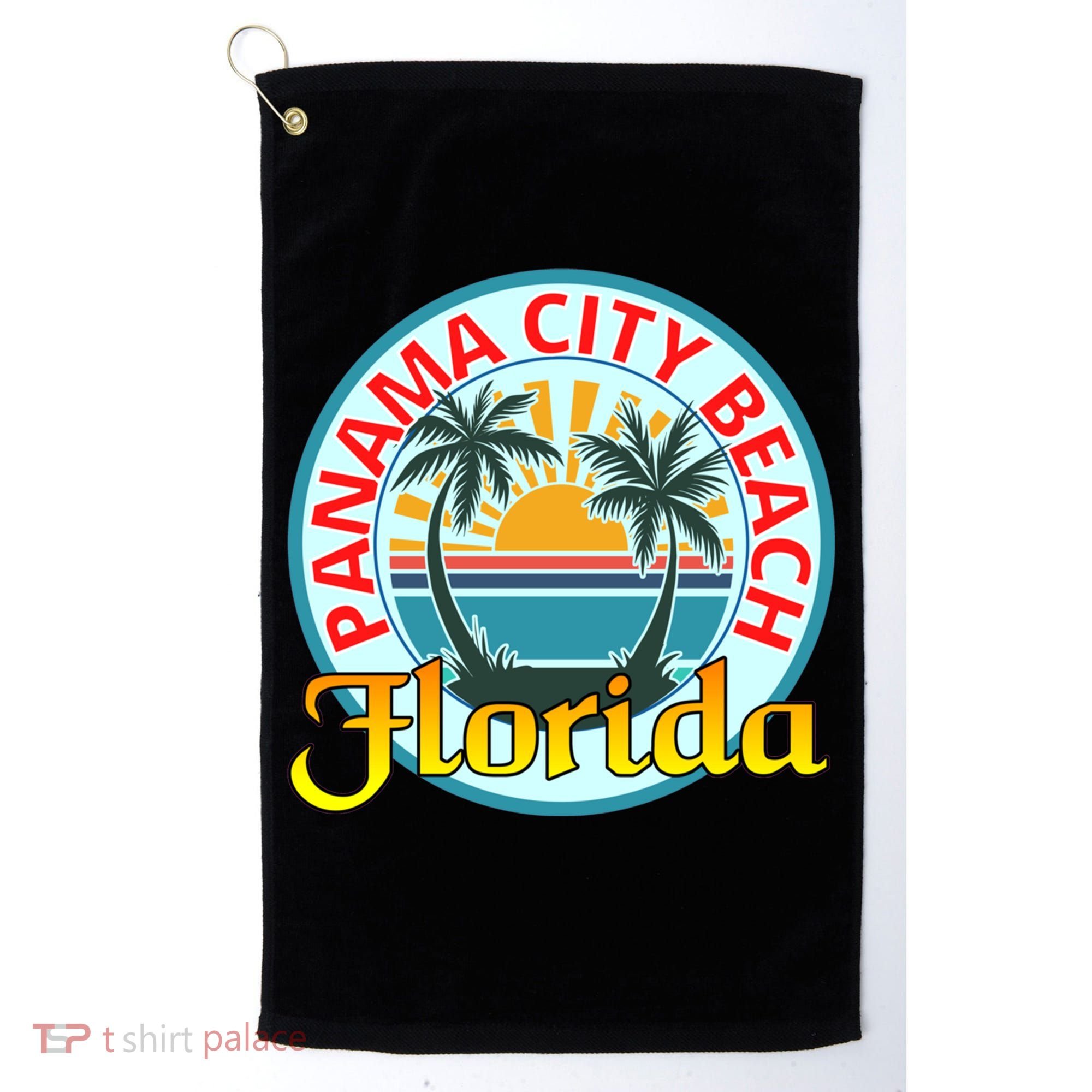 Beach Please Panama City Beach Florida Beach Spring Break Gift Golf Towel