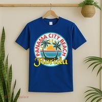 Beach Please Panama City Beach Florida Beach Spring Break Gift T-Shirt thumb 2