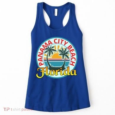 Beach Please Panama City Beach Florida Beach Spring Break Gift Women's Tank Top