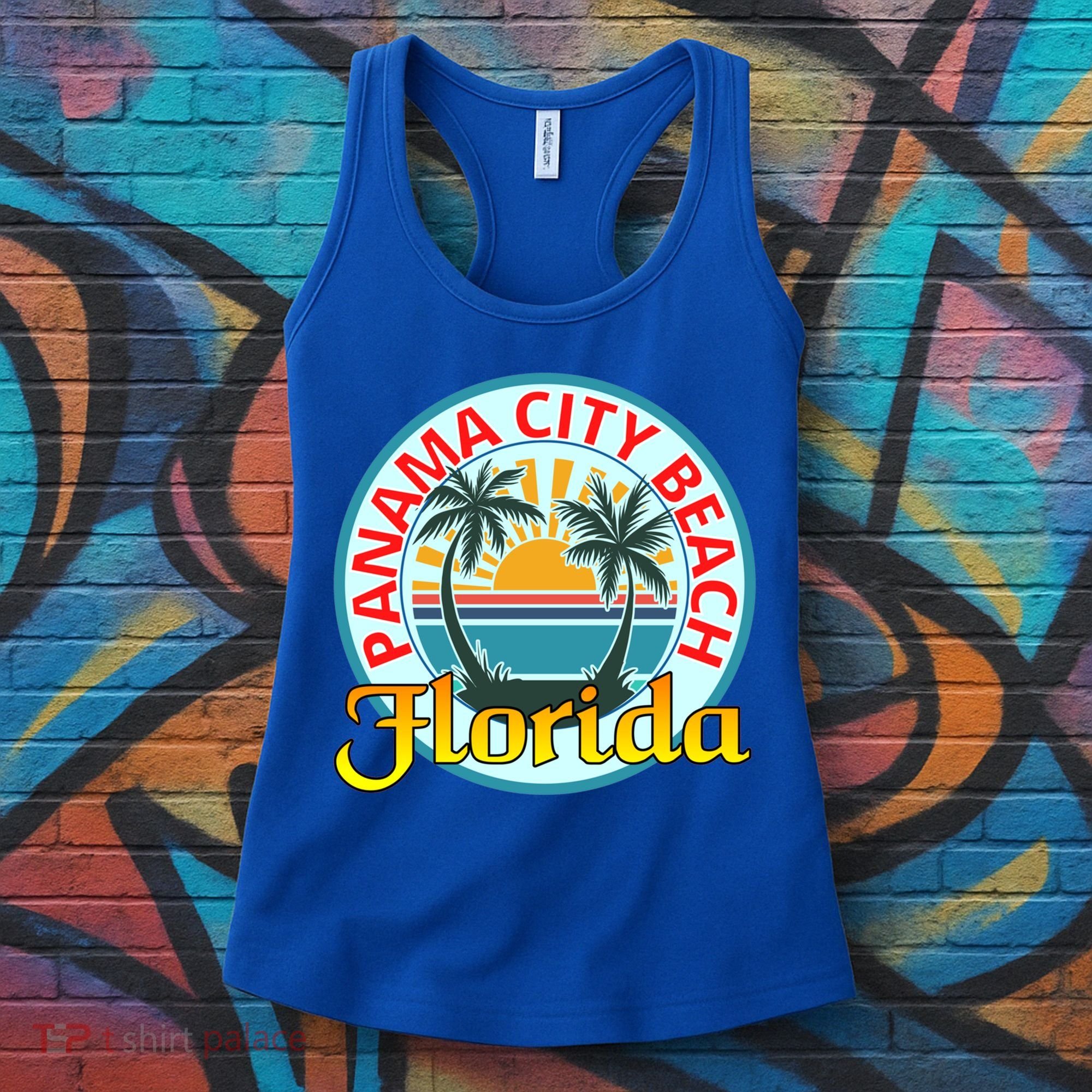 Beach Please Panama City Beach Florida Beach Spring Break Gift Women's Tank Top