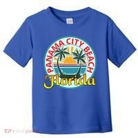 Beach Please Panama City Beach Florida Beach Spring Break Gift Toddler T-Shirt thumb 0
