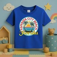 Beach Please Panama City Beach Florida Beach Spring Break Gift Toddler T-Shirt thumb 3