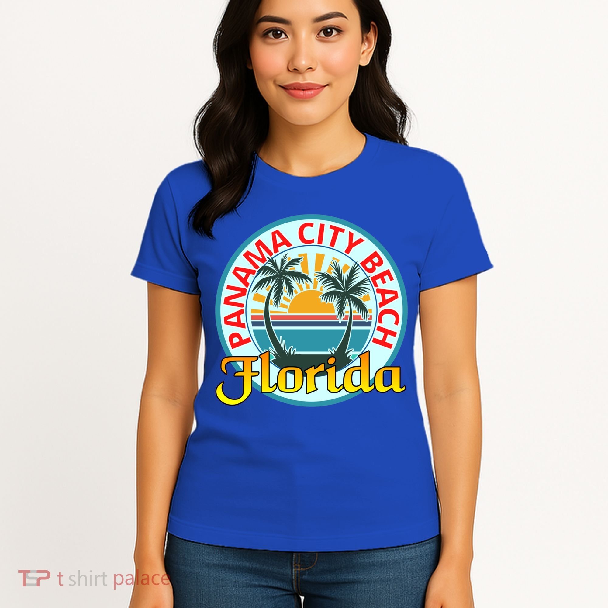 Beach Please Panama City Beach Florida Beach Spring Break Gift Women's T-Shirt