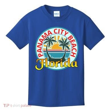 Beach Please Panama City Beach Florida Beach Spring Break Gift Kids T-Shirt