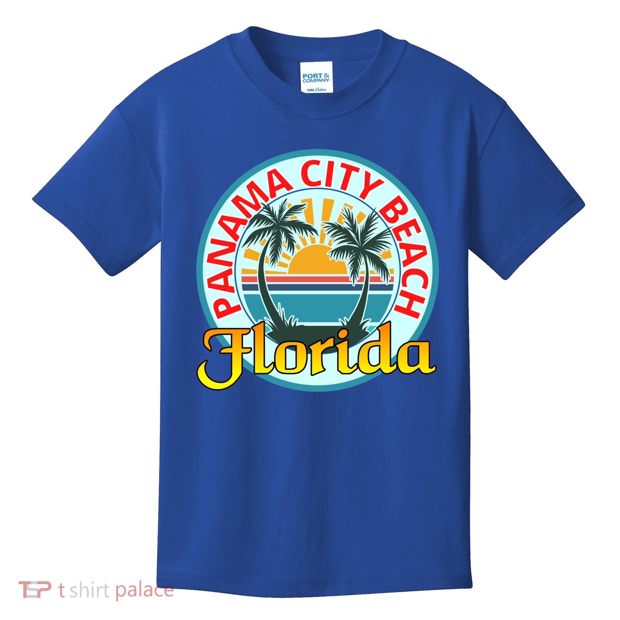 Beach Please Panama City Beach Florida Beach Spring Break Gift Kids T-Shirt