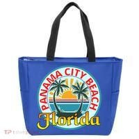 Beach Please Panama City Beach Florida Beach Spring Break Gift Tote Bag thumb 0