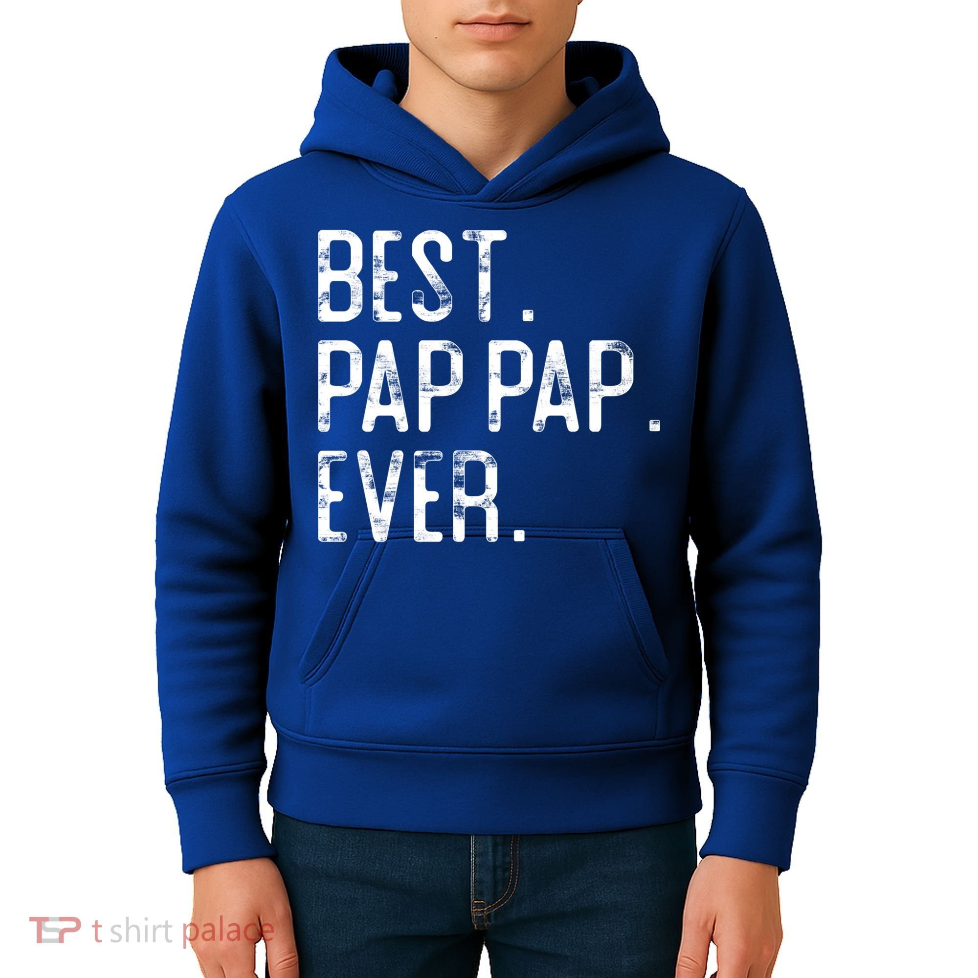 Best Pap Pap Ever Father’S Day Gift For Pap Pap Grandpa Gift Kids Hoodie