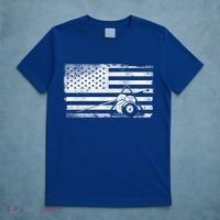 Billiards Pool Player Ball American Flag Vintage Cool Gift T-Shirt thumb 5