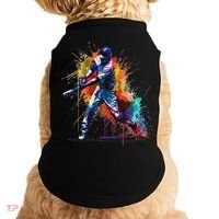 Baseball Player Paint Splash Doggie Tank thumb 0