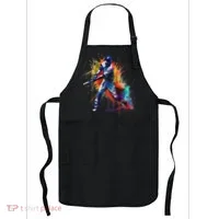 Baseball Player Paint Splash Apron thumb 0