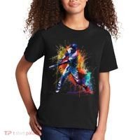 Baseball Player Paint Splash Kids T-Shirt thumb 2