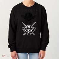 Billiards Pool Player Snooker Game Rack'em U Billiards Dad Gift For Father's Day Women's Sweatshirt thumb 0