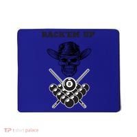 Billiards Pool Player Snooker Game Rack'em U Billiards Dad Gift For Father's Day Mousepad thumb 0