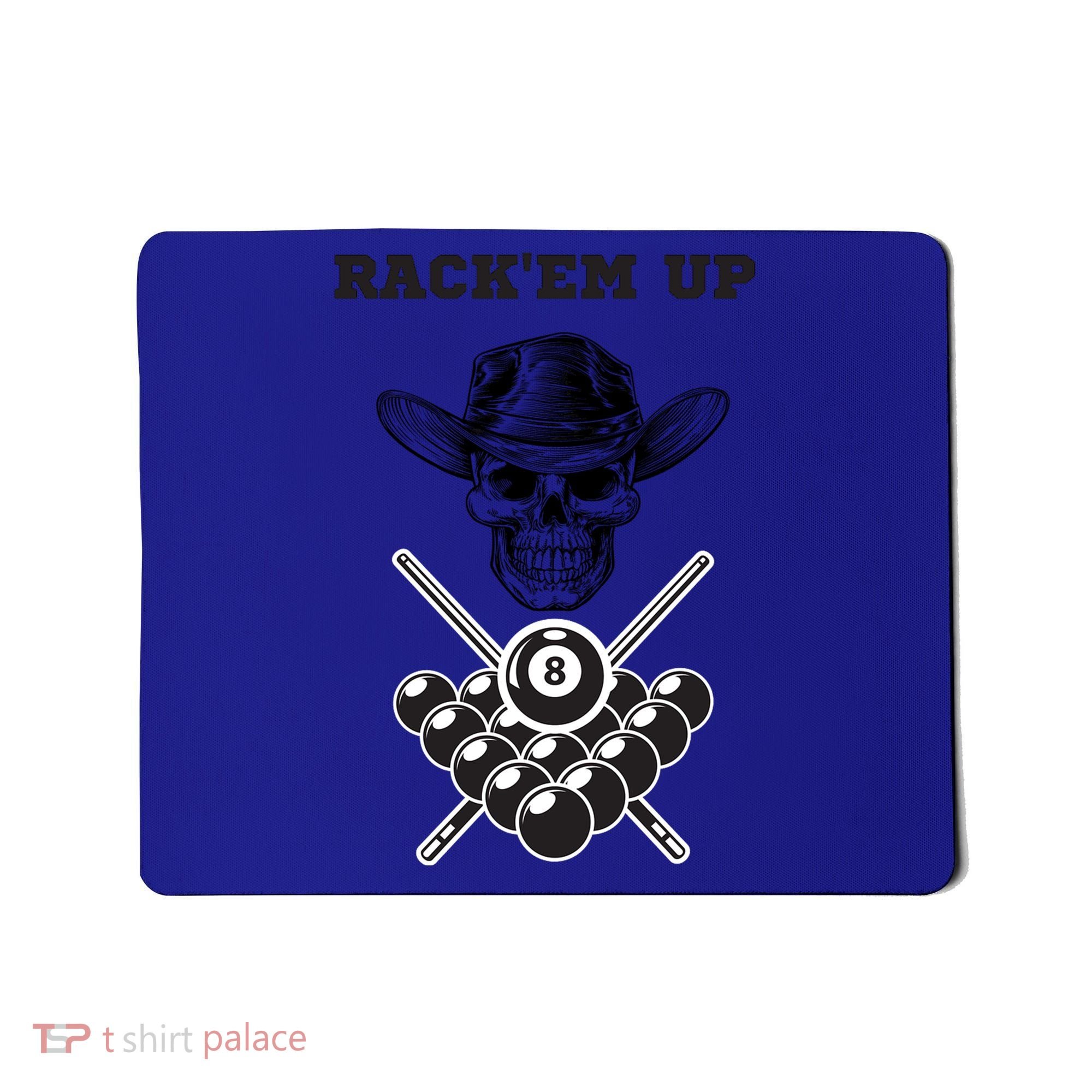 Billiards Pool Player Snooker Game Rack'em U Billiards Dad Gift For Father's Day Mousepad
