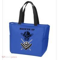 Billiards Pool Player Snooker Game Rack'em U Billiards Dad Gift For Father's Day Tote Bag thumb 3