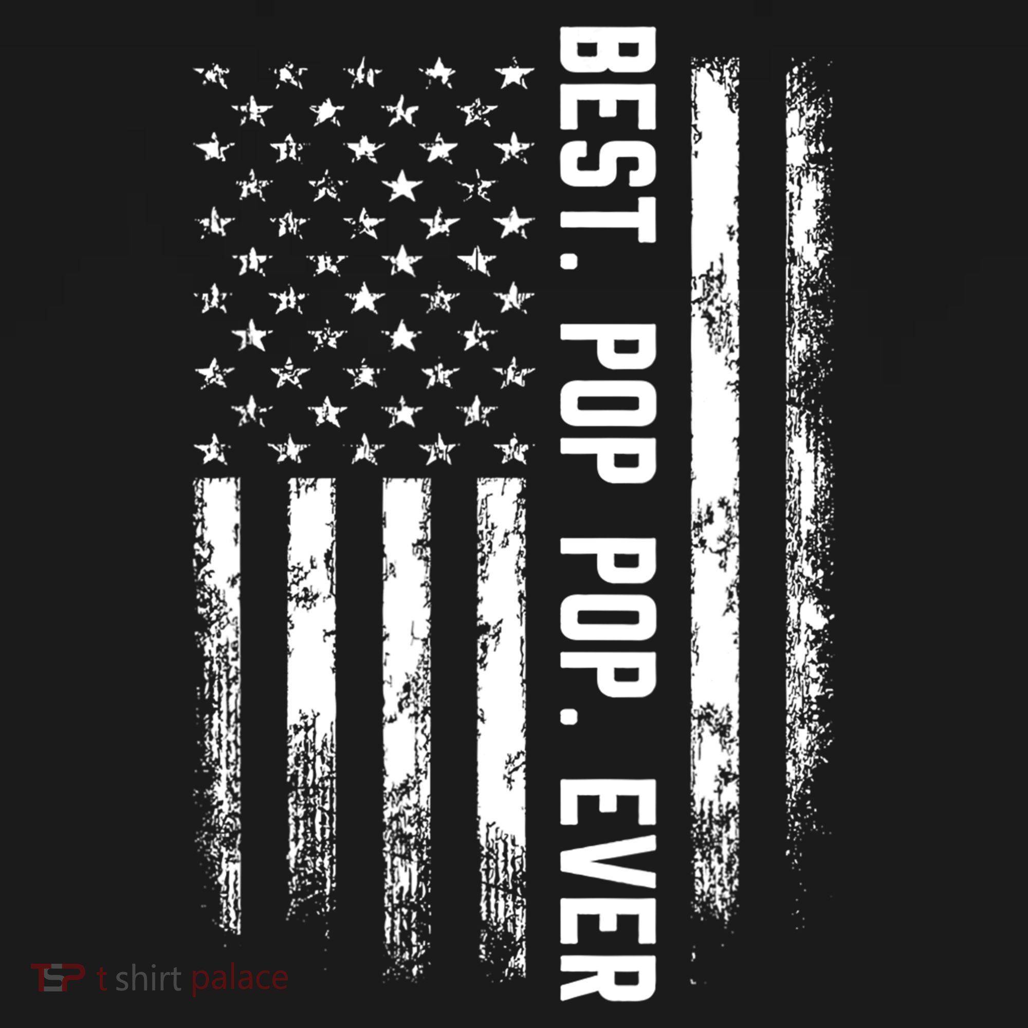 Best Pop Pop Ever American Flag Gift For Men Father's Day Backpack