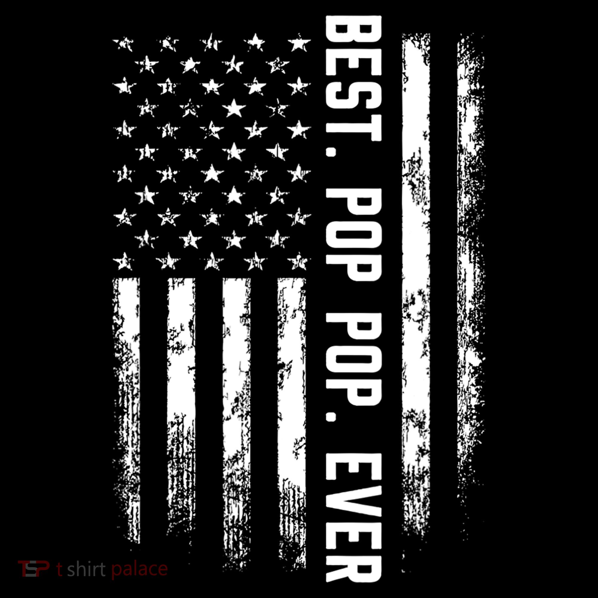 Best Pop Pop Ever American Flag Gift For Men Father's Day Coffee Mug