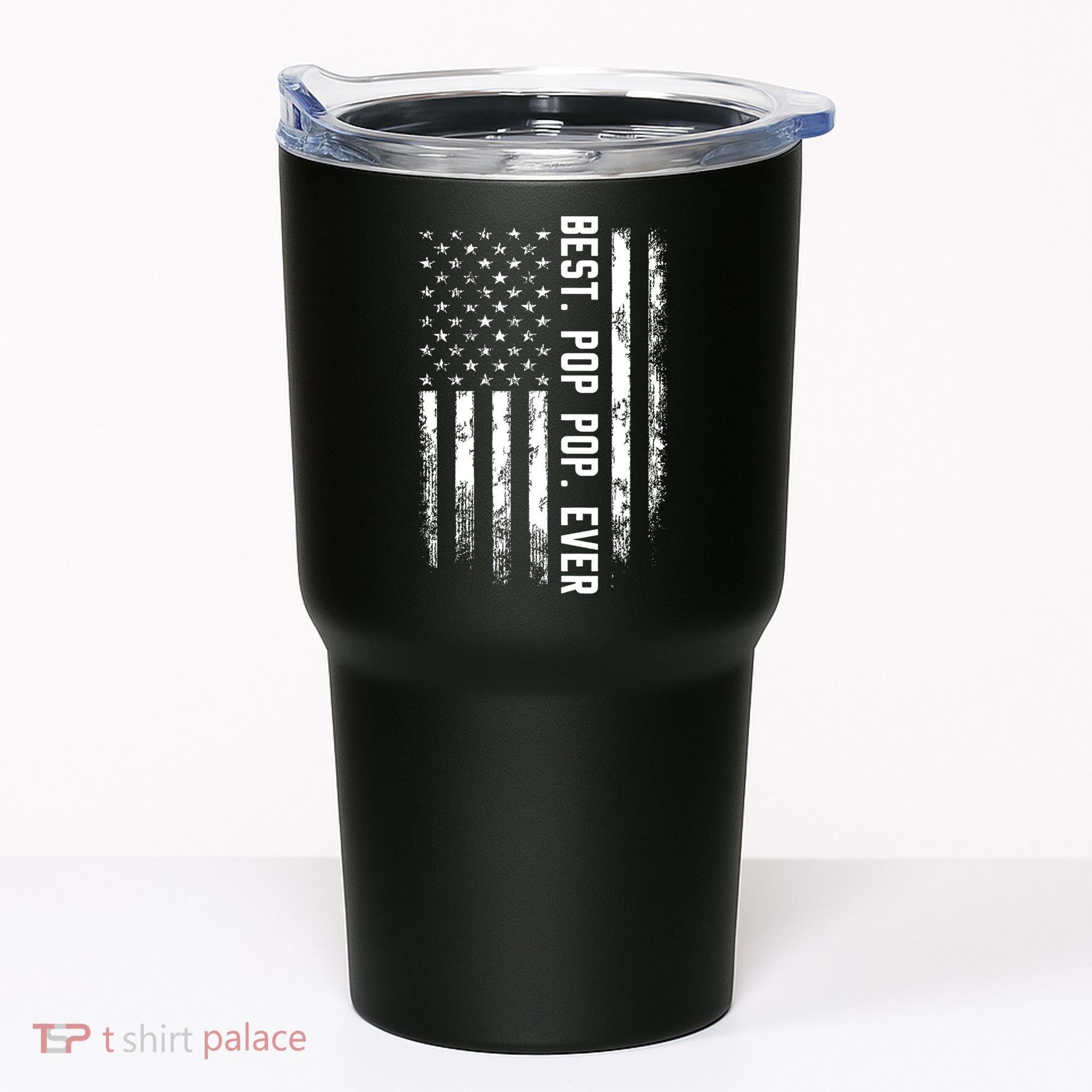 Best Pop Pop Ever American Flag Gift For Men Father's Day Tumbler