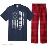 Best Pop Pop Ever American Flag Gift For Men Father's Day Pajama Set thumb 0
