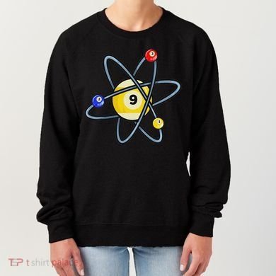 Billiard Pool Player 9 Ball Women's Sweatshirt