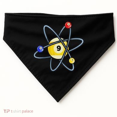 Billiard Pool Player 9 Ball USA-Made Doggie Bandana
