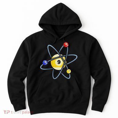 Billiard Pool Player 9 Ball Hoodie