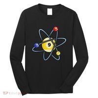 Billiard Pool Player 9 Ball Long Sleeve Shirt thumb 0