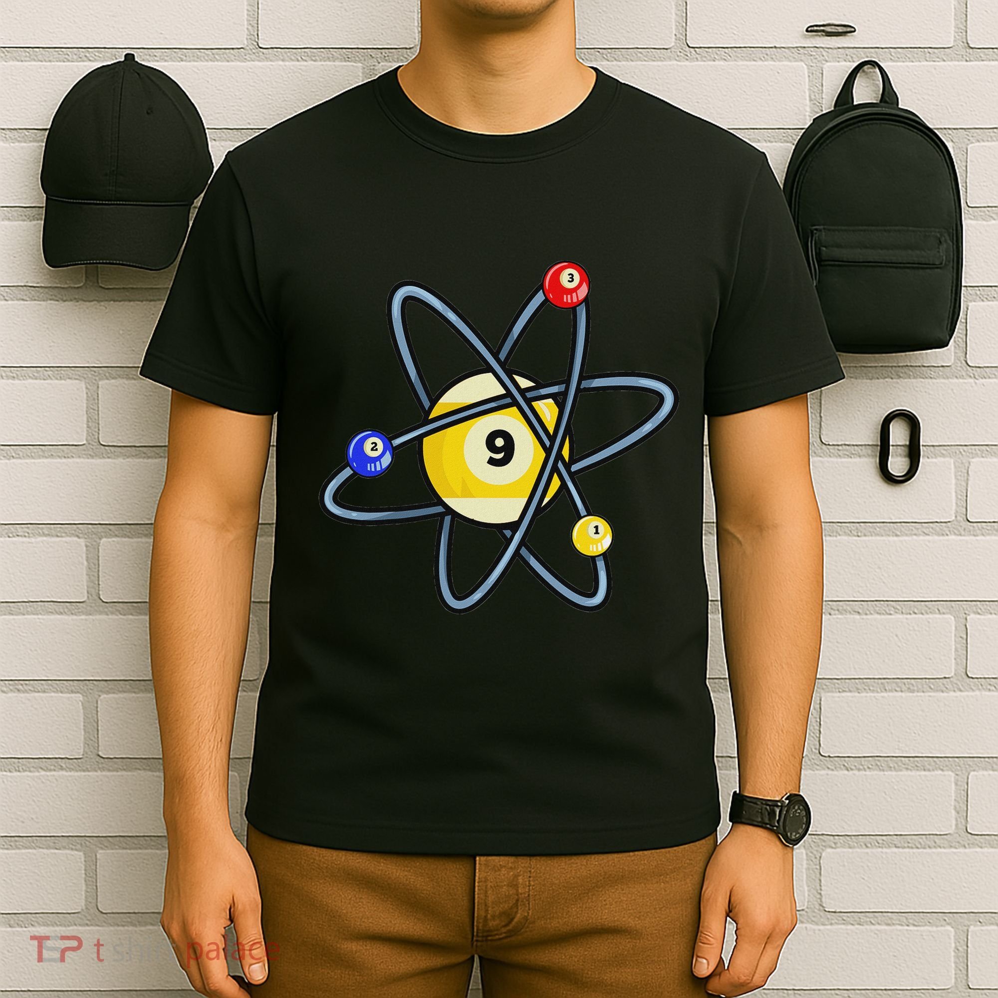 Billiard Pool Player 9 Ball T-Shirt