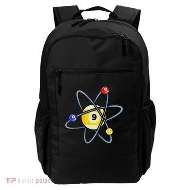 Billiard Pool Player 9 Ball Backpack
