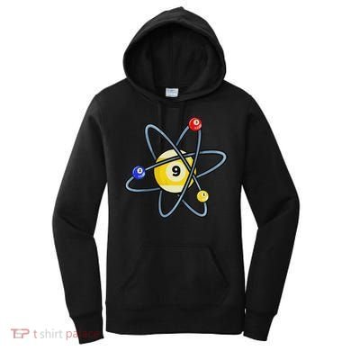 Billiard Pool Player 9 Ball Women's Hoodie
