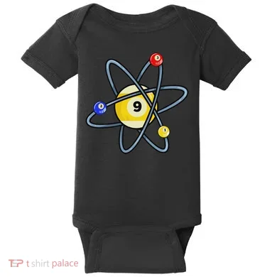 Billiard Pool Player 9 Ball Baby Bodysuit