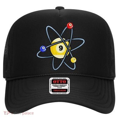 Billiard Pool Player 9 Ball Hat