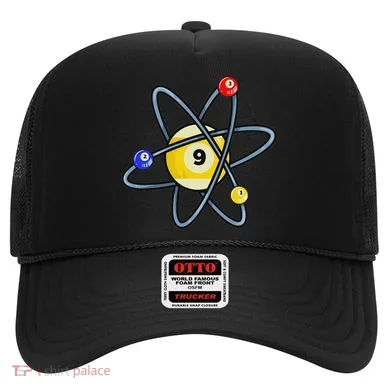 Billiard Pool Player 9 Ball Hat