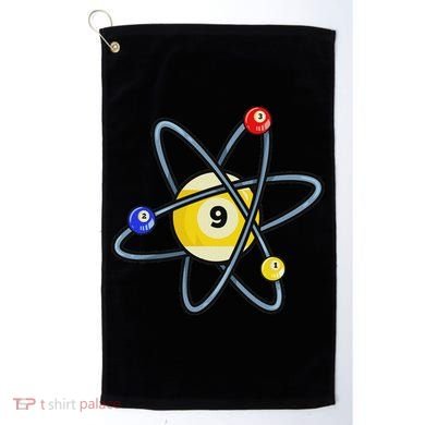 Billiard Pool Player 9 Ball Golf Towel